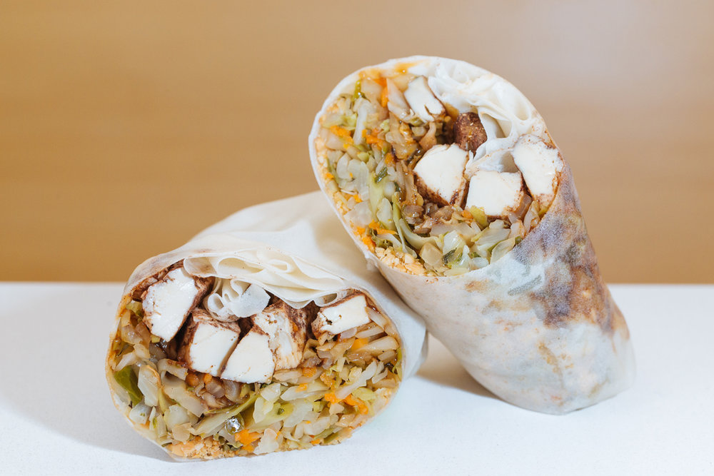 Five-Spice Cured Bean Curd Ruen Bing (V)