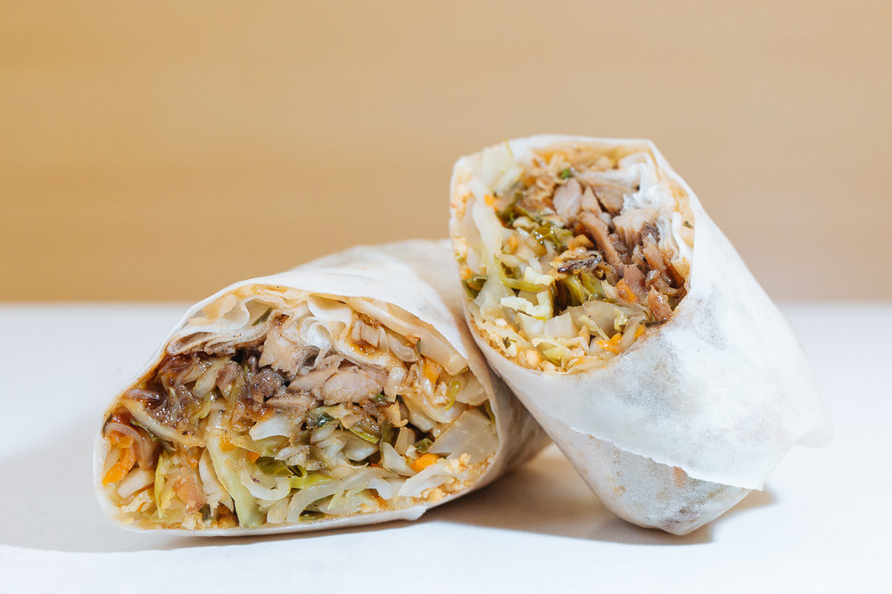 Shredded Berkshire Pork Ruen Bing